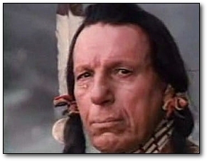 crying native american